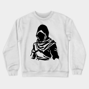 Minimalist Vector Human Thief Crewneck Sweatshirt